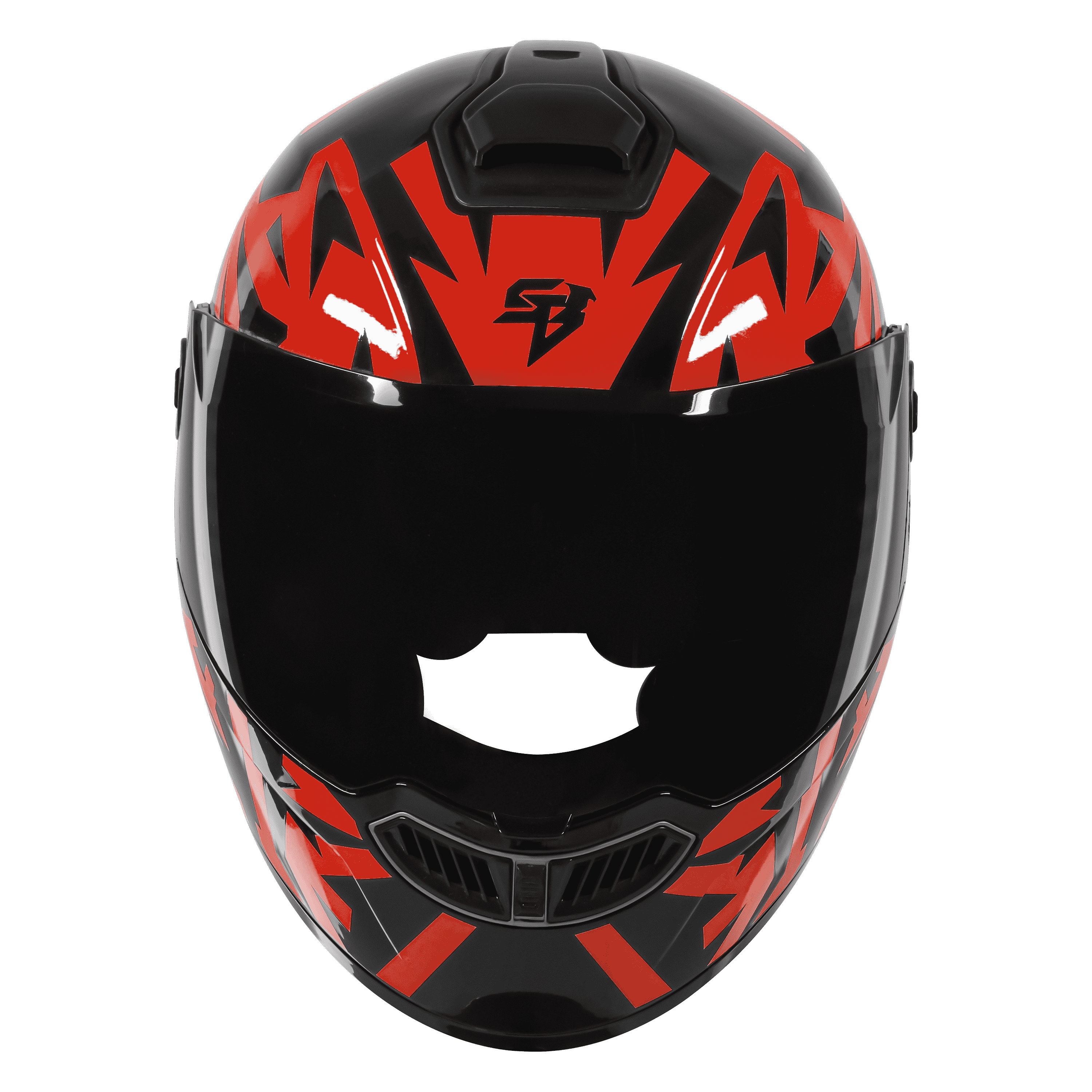 SBA-8 ISS WARRIOR MAT BLACK WITH RED